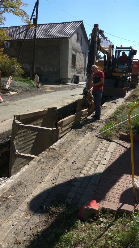 Jednotná kanalizace DN500 Bohumín ul.Bezručova