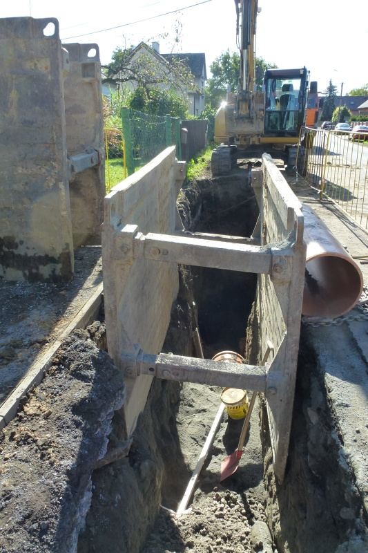 Jednotná kanalizace DN500 Bohumín ul.Bezručova